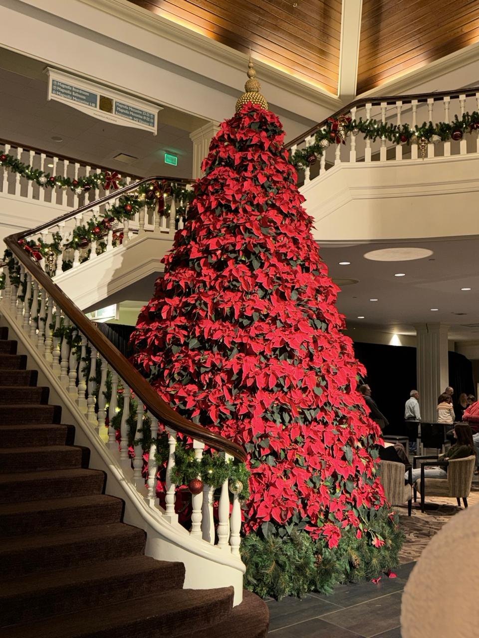 Christmas decorations at Gaylord Opryland